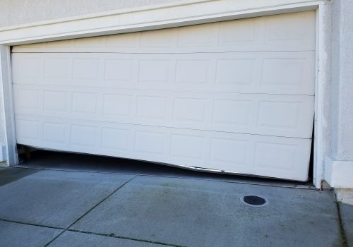 after garage door